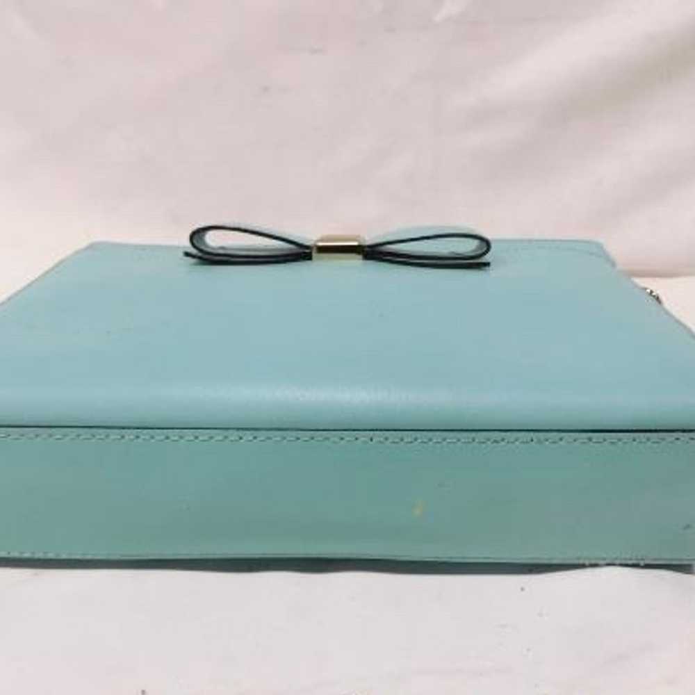 Kate Spade Mint Green Leather Crossbody Handbag - image 4