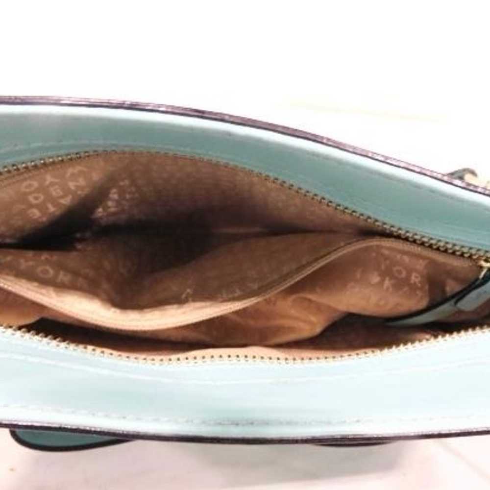 Kate Spade Mint Green Leather Crossbody Handbag - image 5