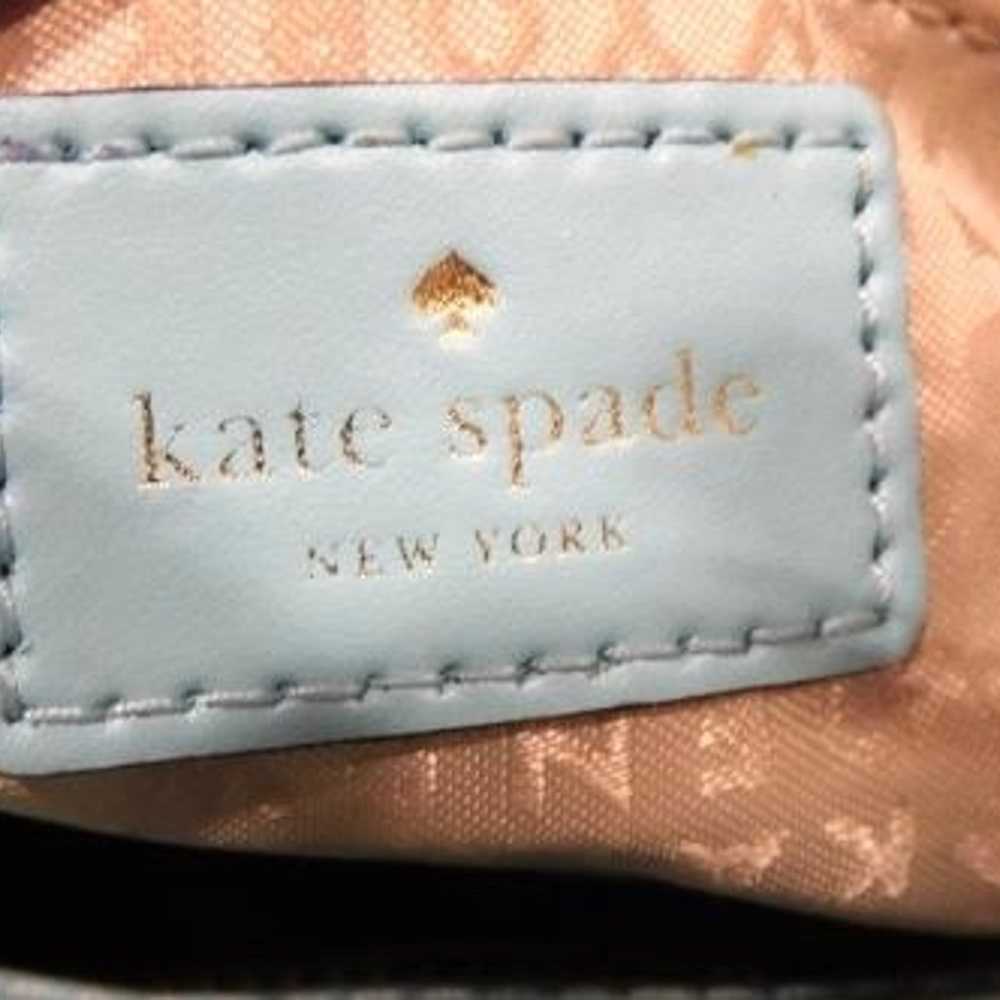 Kate Spade Mint Green Leather Crossbody Handbag - image 6