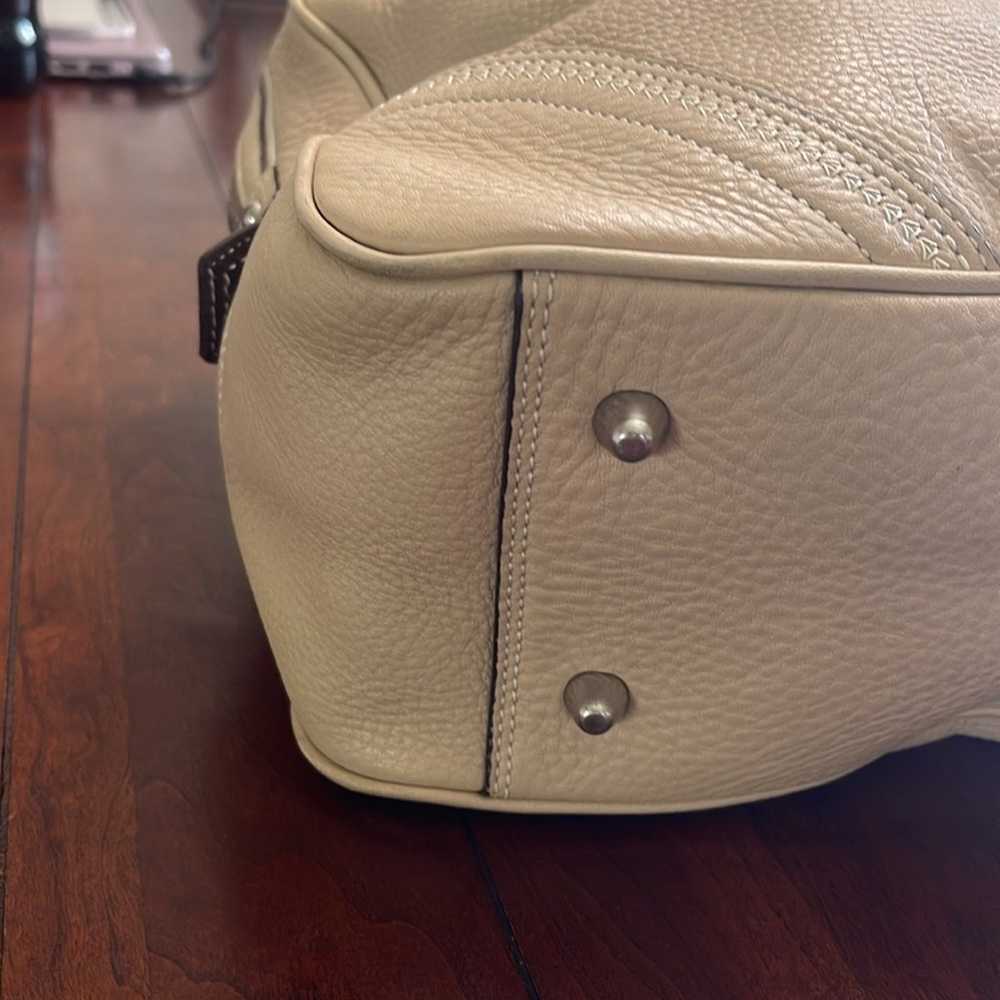 Coach pebbled leather Hamilton bag - image 8