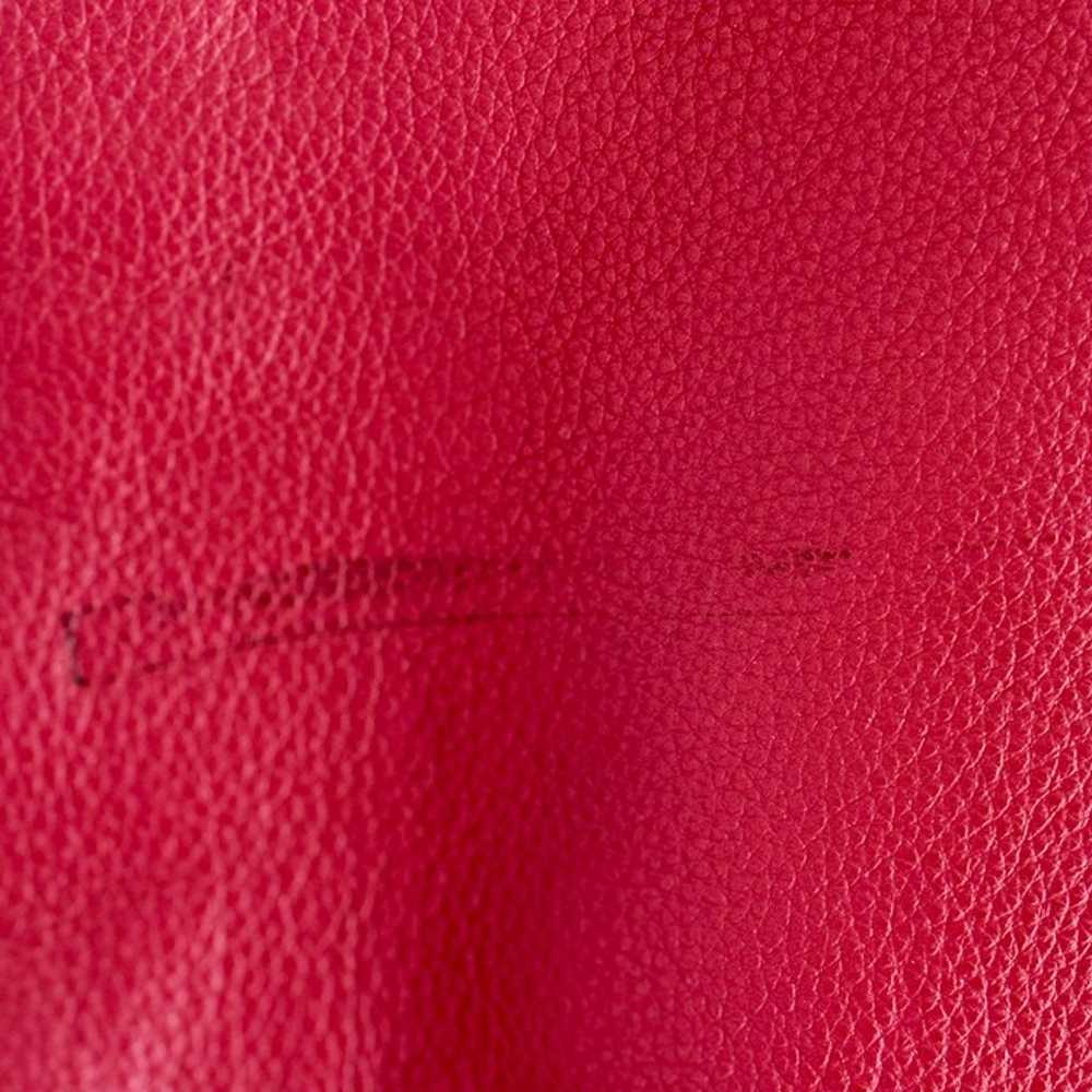 Vince Camuto Litzy Red Leather Tote Bag - image 6
