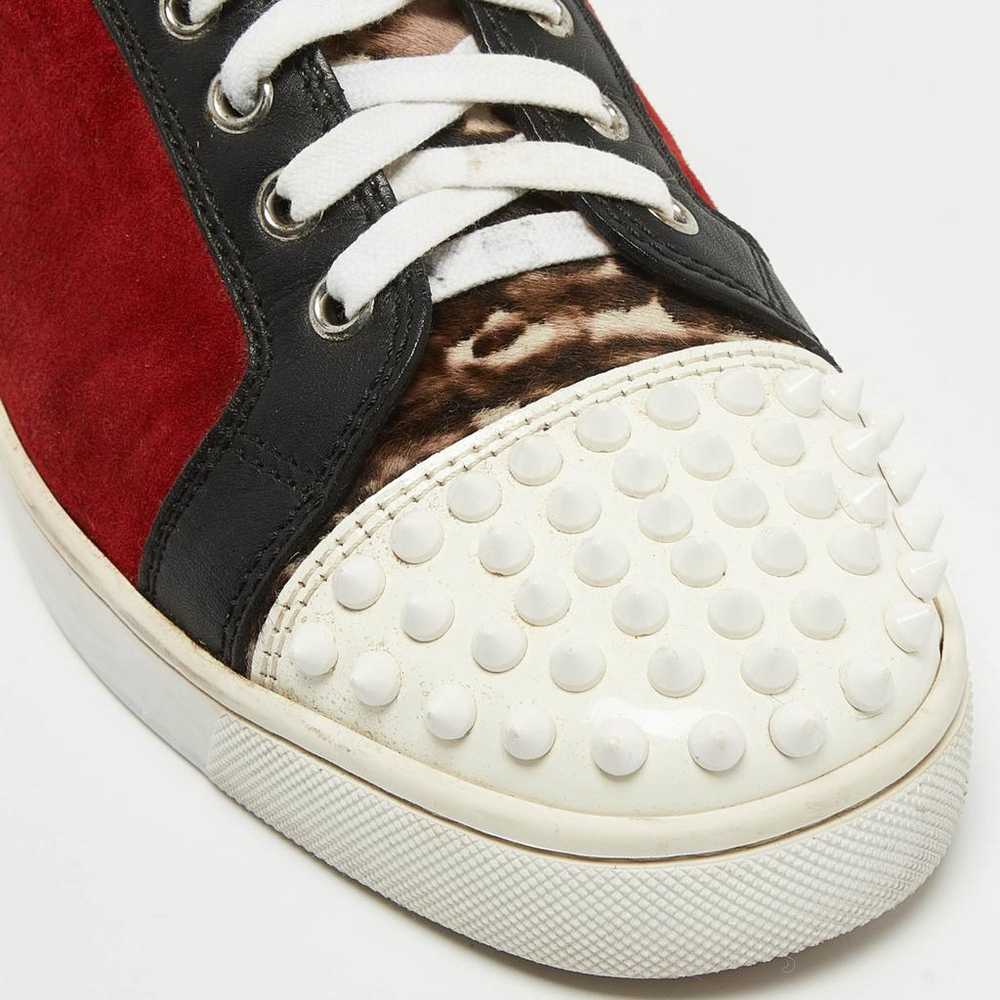 Christian Louboutin Leather trainers - image 6