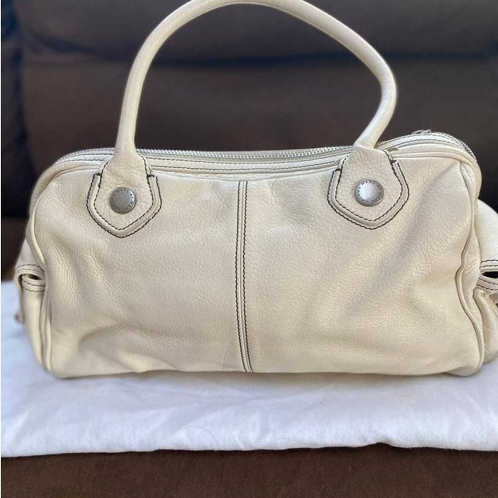 Marc by Marc Jacobs Cream Leather Bag - image 4