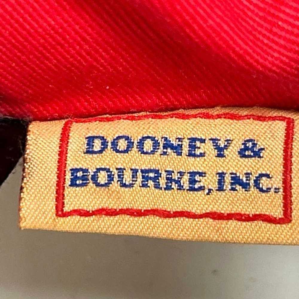 Dooney And Bourke Lexington  Black And Saddle Bro… - image 5