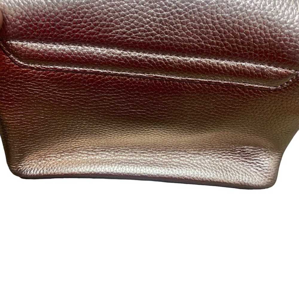 Ted Baker Metallic Leather Crossbody Bag Rose Gol… - image 4