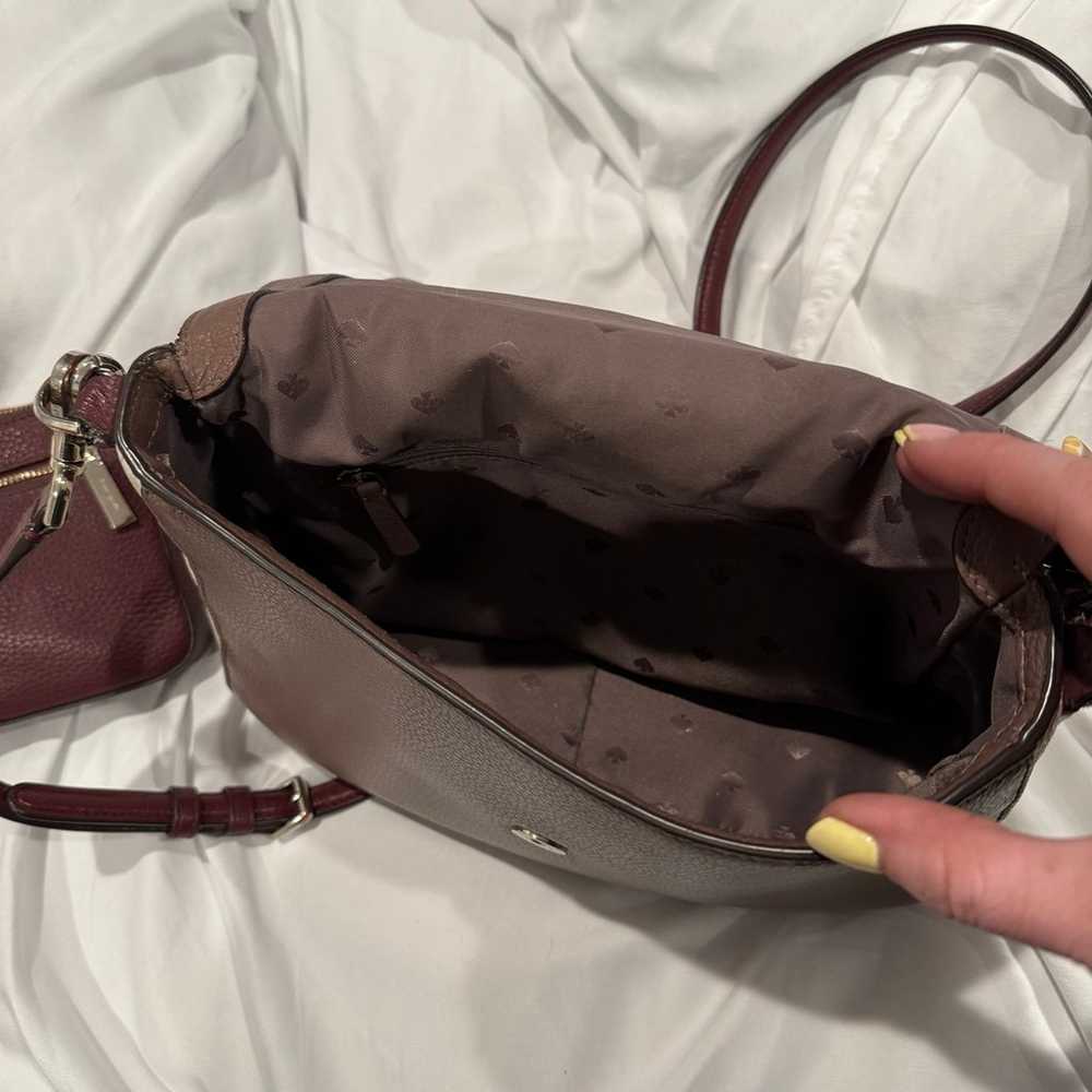 Kate Spade purse with wristlet wallet - image 3