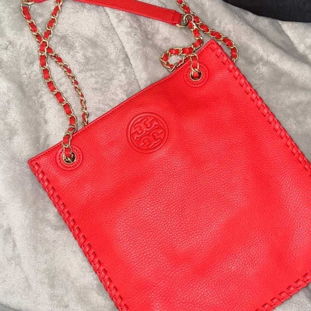 Tory burch, red leather bag - image 2
