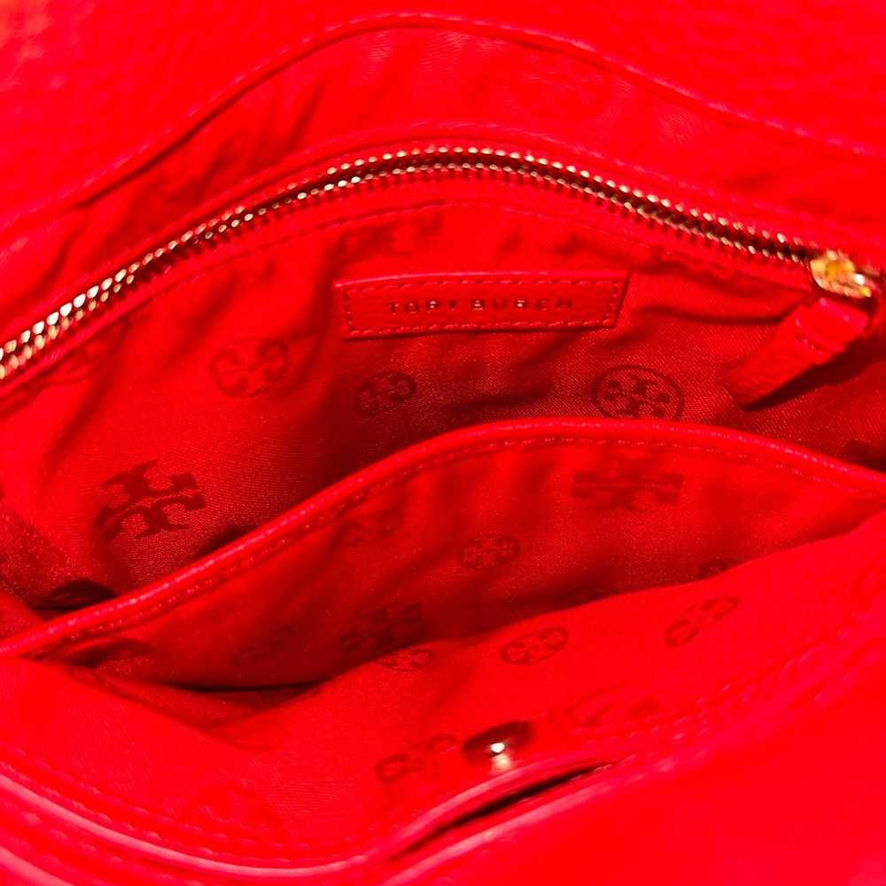 Tory burch, red leather bag - image 3