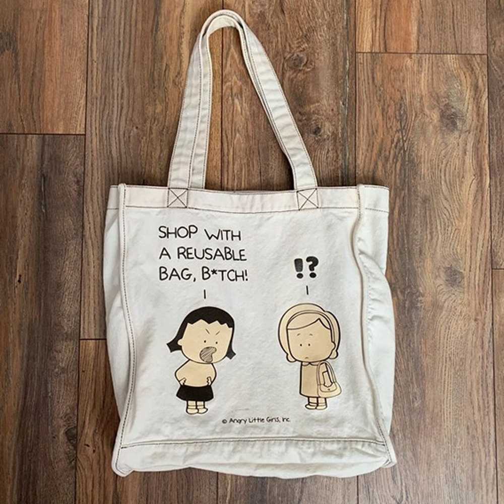 Angry Little Girls Tote Bag - image 1