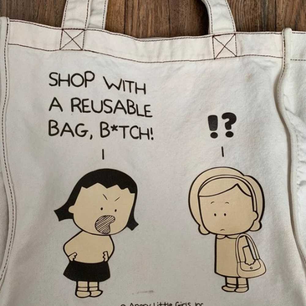 Angry Little Girls Tote Bag - image 2