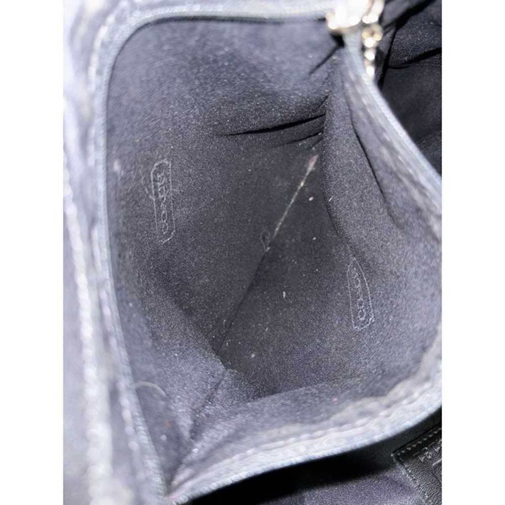 Coach Vintage Black Leather Lexington Bucket Bag … - image 12