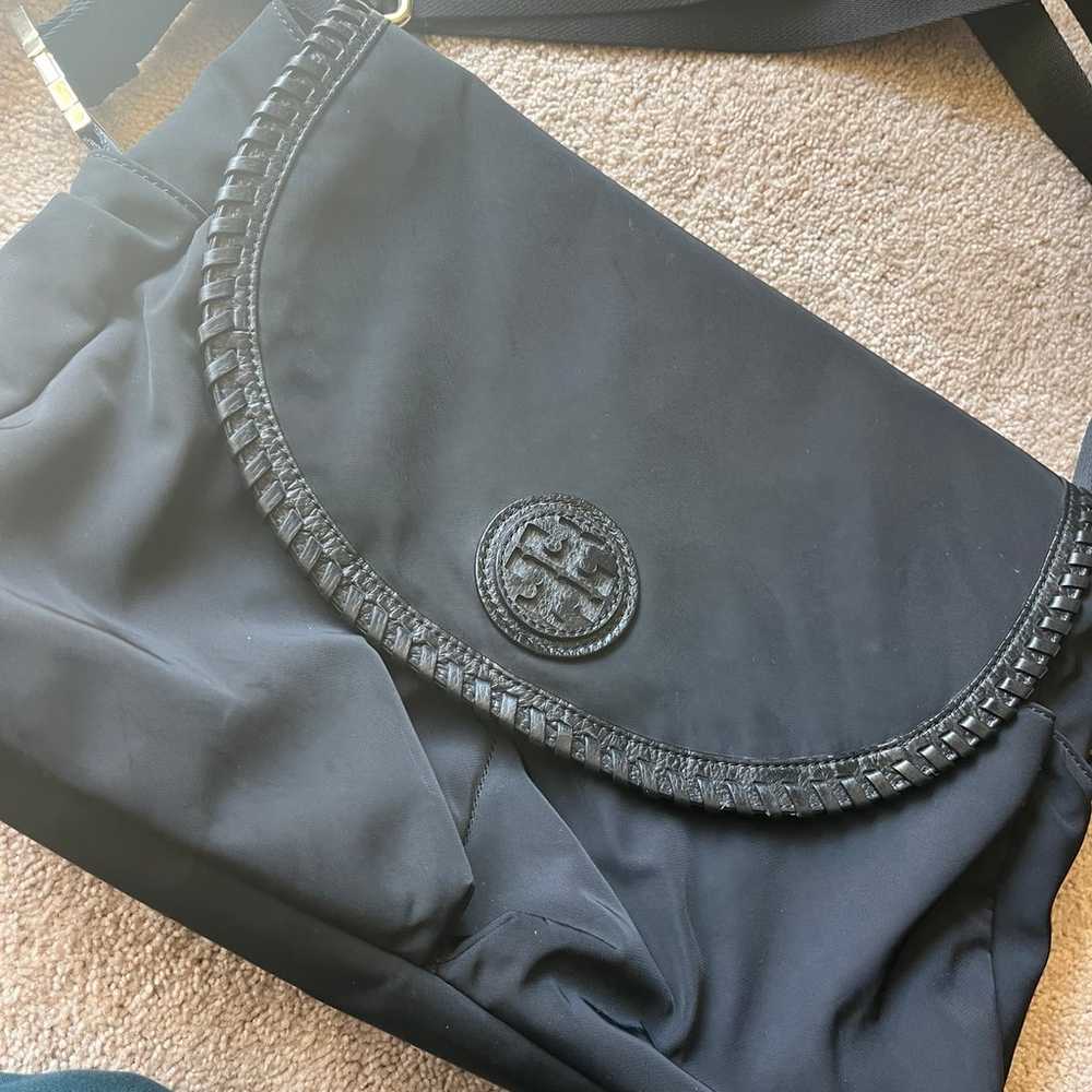 Tory Burch messenger bag/ diaper bag nylon - image 2