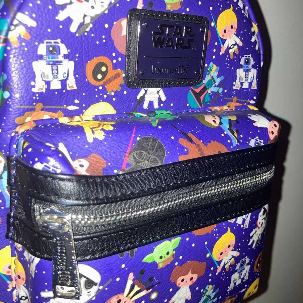 Loungefly Star Wars chibi characters backpack - image 4