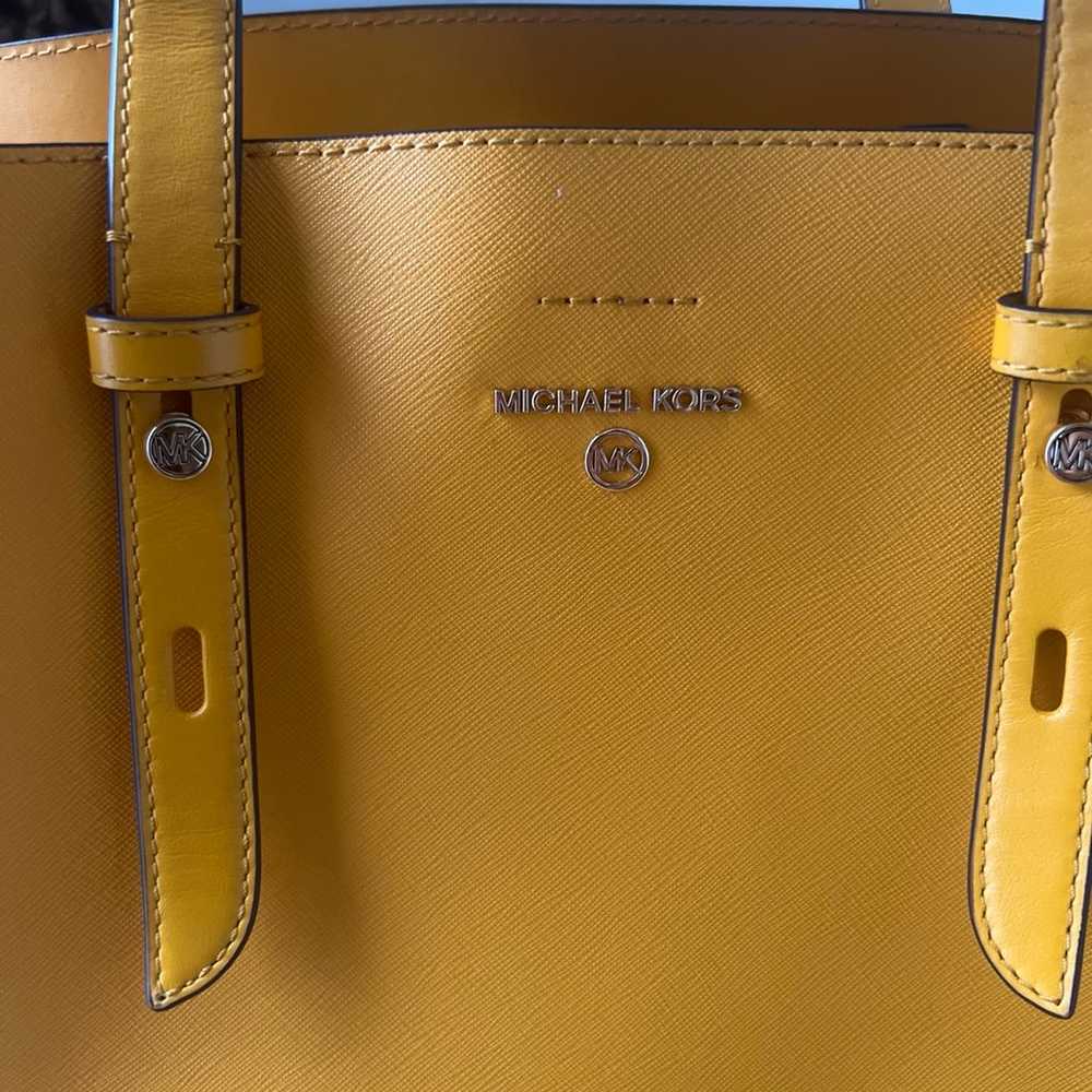 Michael Kors Yellow Handbag - image 2