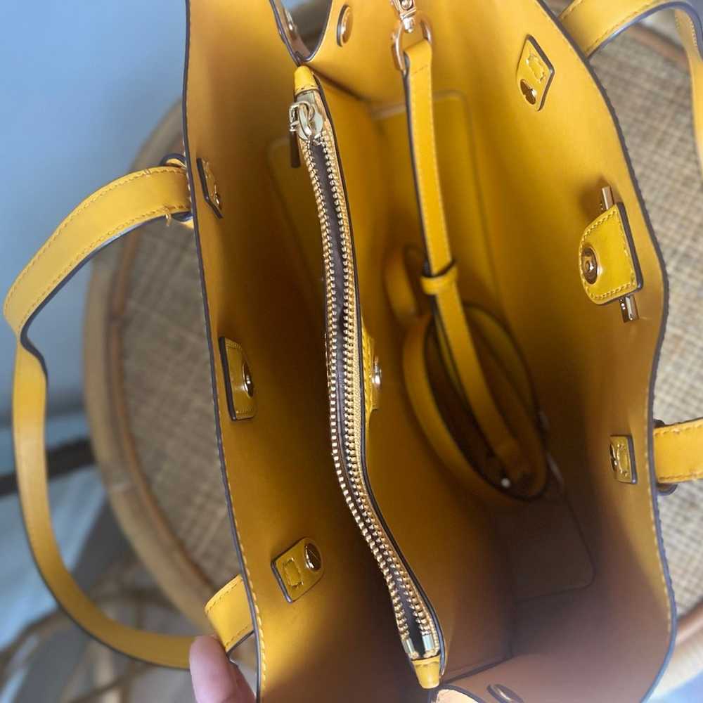 Michael Kors Yellow Handbag - image 3
