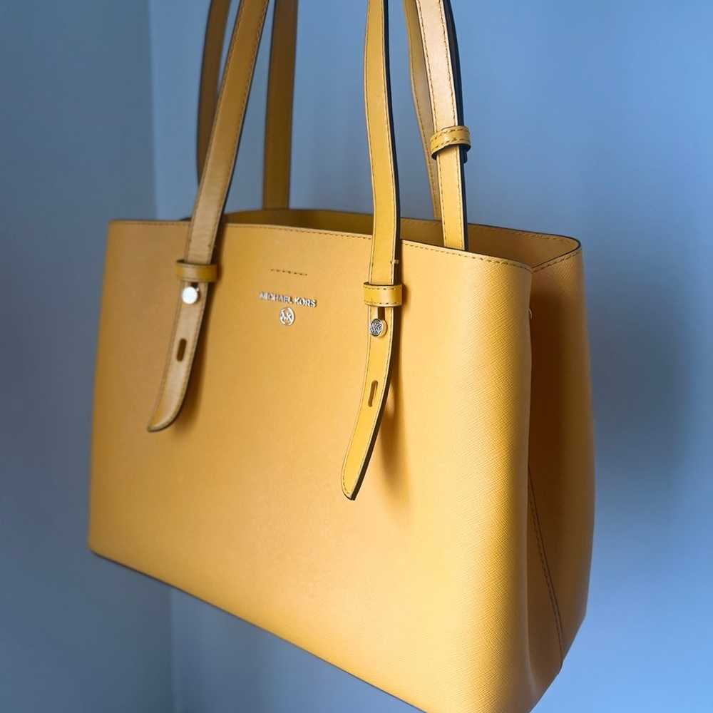 Michael Kors Yellow Handbag - image 7