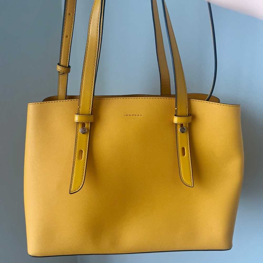 Michael Kors Yellow Handbag - image 8