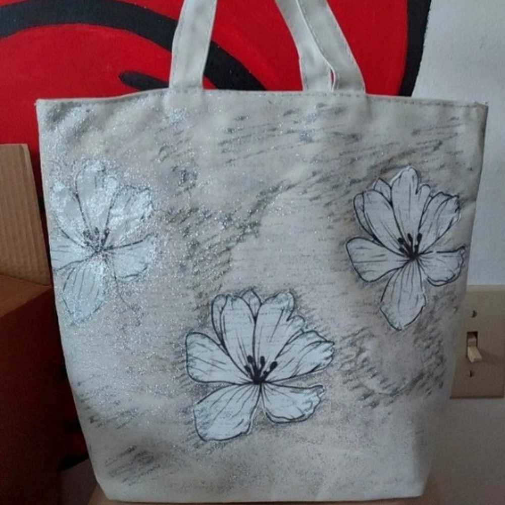 tote bag with hand ap - image 1