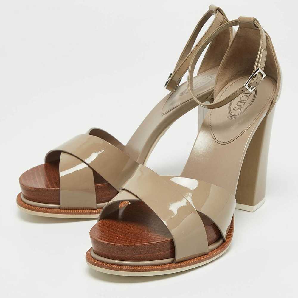 Tod's Patent leather sandal - image 2