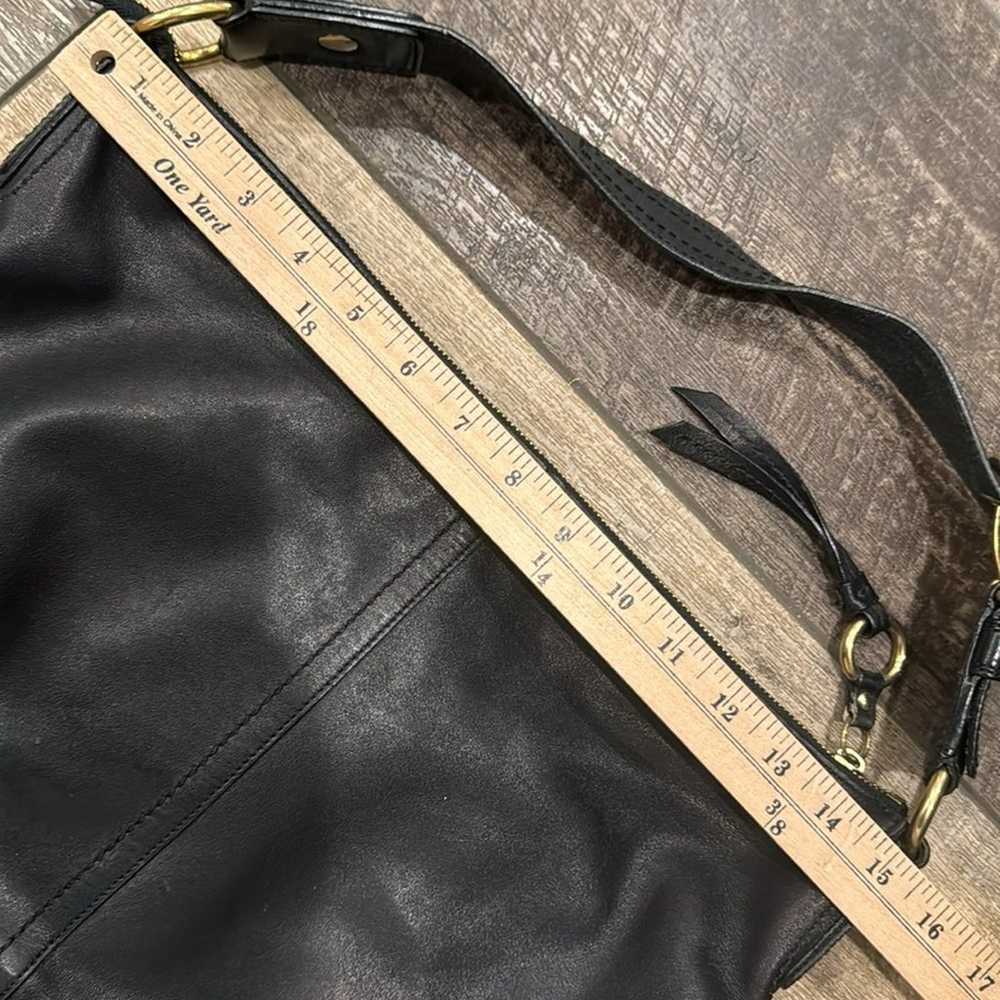 Coach Soho Leather Hobo Shoulder Bag Black - image 3