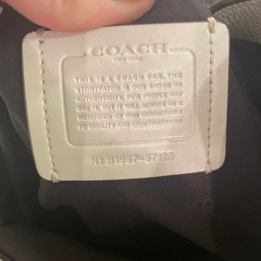 Coach off white Edie 31 shoulder bag - image 9