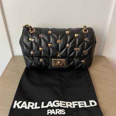 Karl Lagerfeld Paris Agyness Shoulder Bag With Ch… - image 1