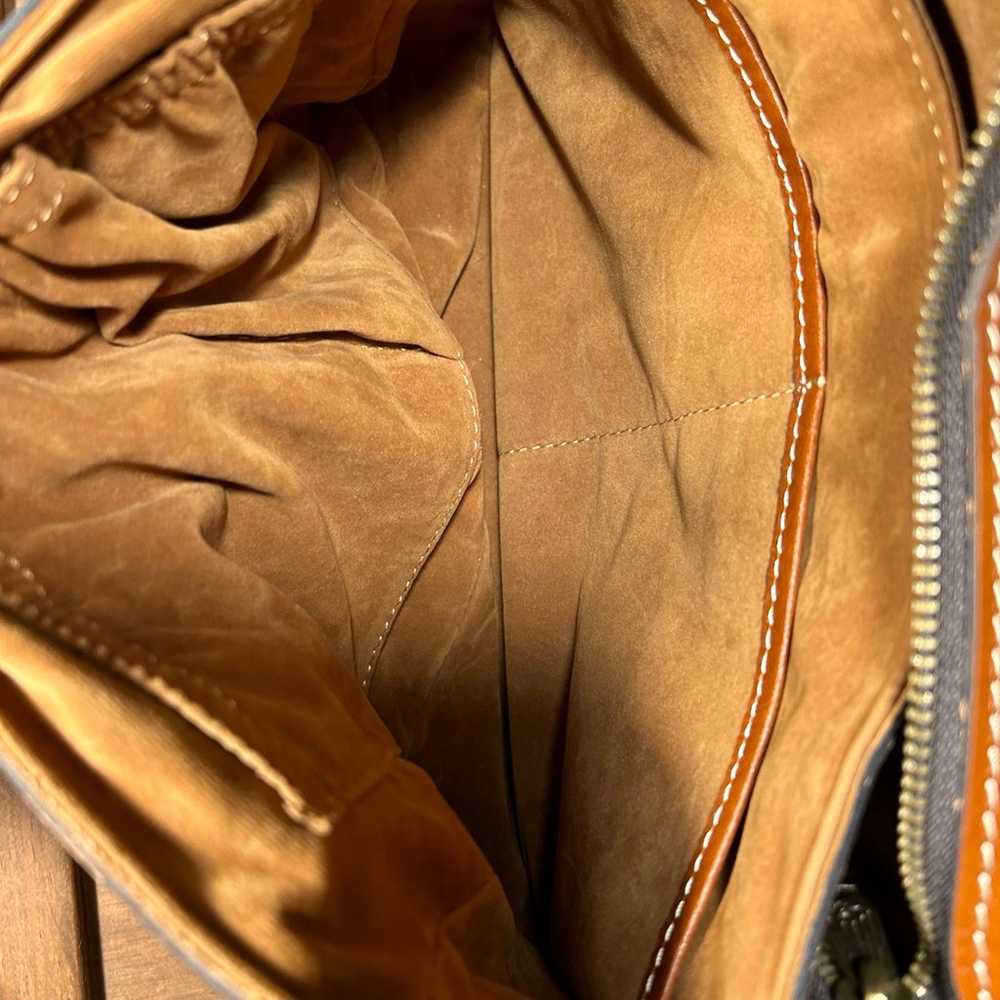 Patricia Nash Brown Smooth London Leather Saddle … - image 8