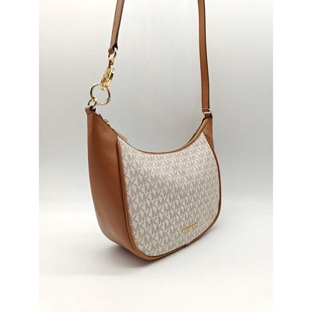 MICHAEL KORS Cheryl logo coated canvas messenger … - image 4