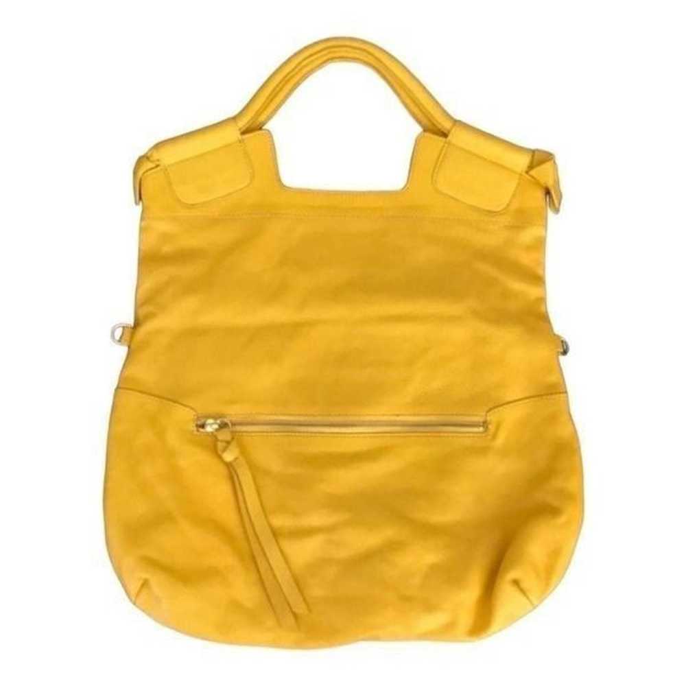 Foley and corinna yellow leather purse - image 1