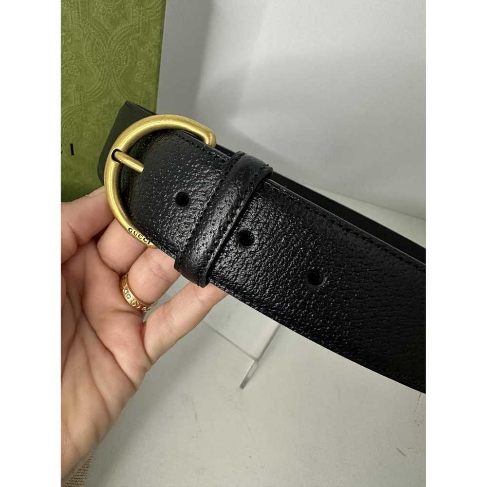 Gucci Leather belt - image 6