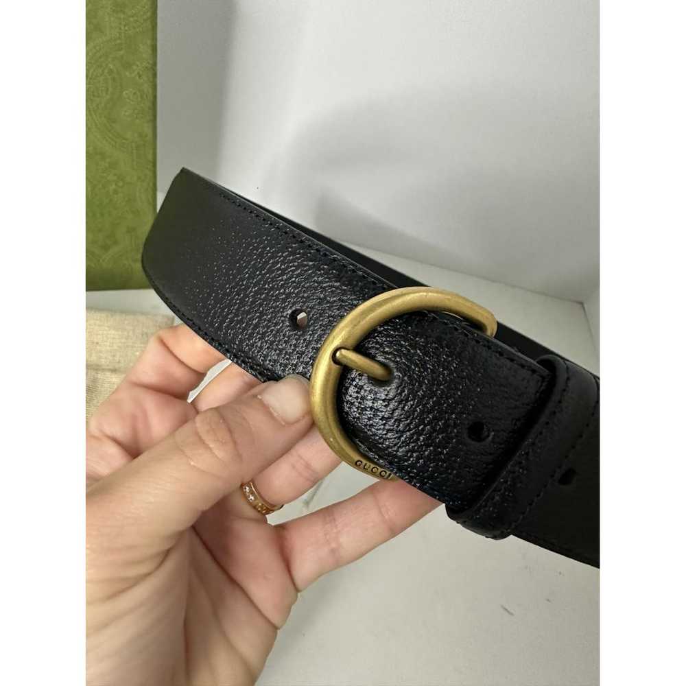 Gucci Leather belt - image 7