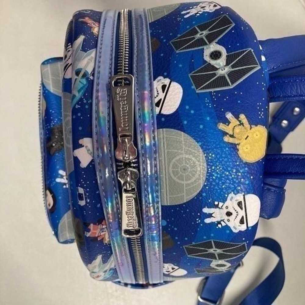 DISNEY PARKS Loungefly Pop Star Wars Backpack Bag… - image 12