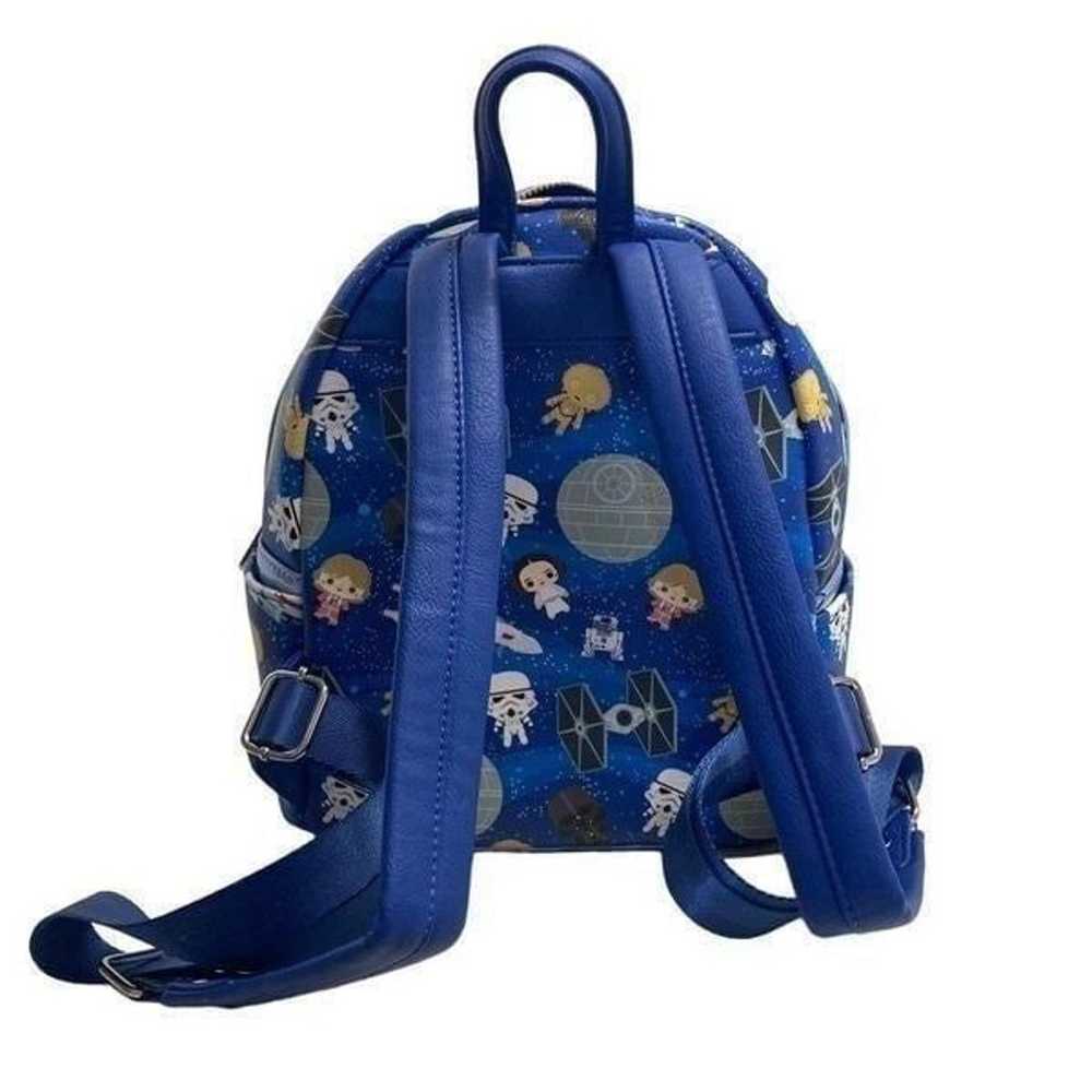 DISNEY PARKS Loungefly Pop Star Wars Backpack Bag… - image 2