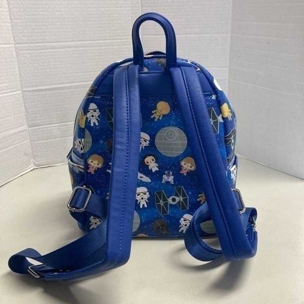 DISNEY PARKS Loungefly Pop Star Wars Backpack Bag… - image 6