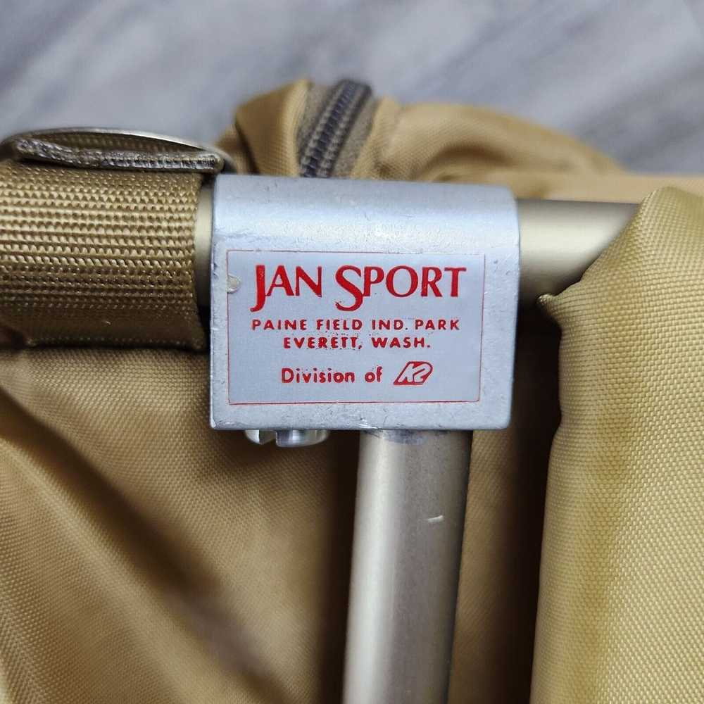 Vintage Jansport Metal Frame Backpack Hip Wings H… - image 4