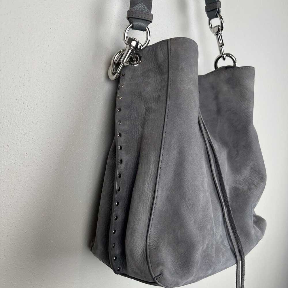 REBECCA MINKOFF DARREN STUDDED SHOULDER BAG Gray … - image 4