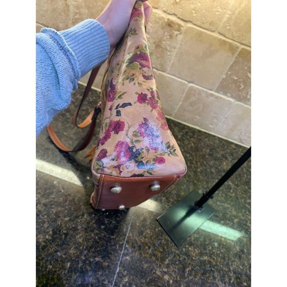 Patricia Nash Poppy Tote Purse Bag - Antique Rose… - image 8