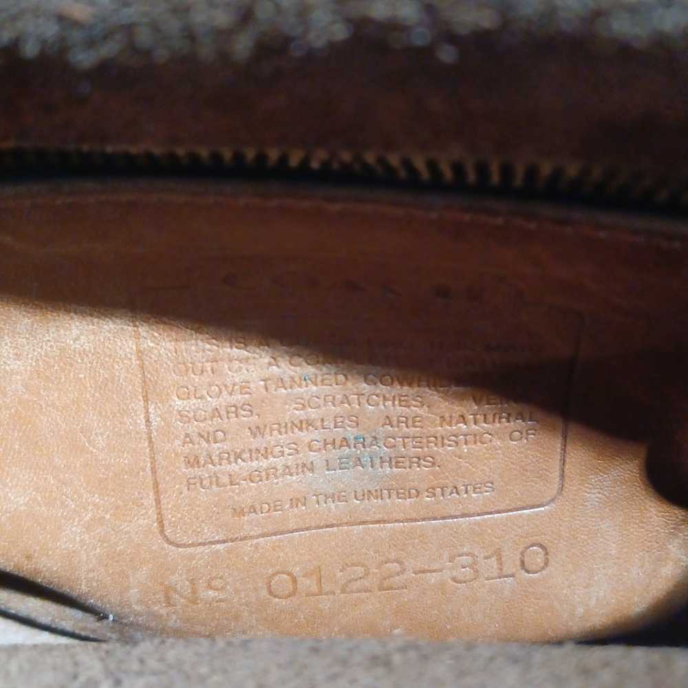 Vintage Coach Devon purse British Tan made in USA - image 12
