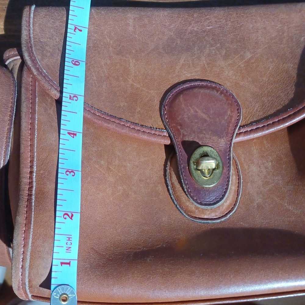 Vintage Coach Devon purse British Tan made in USA - image 4