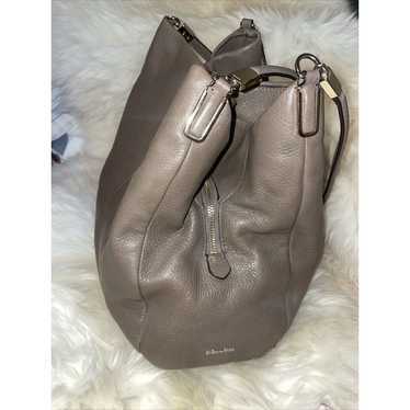 Coach Taupe / Gray Leather Tote / Bag / Purse - image 1