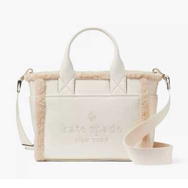 Jett Faux Shearling Small Tote - image 1