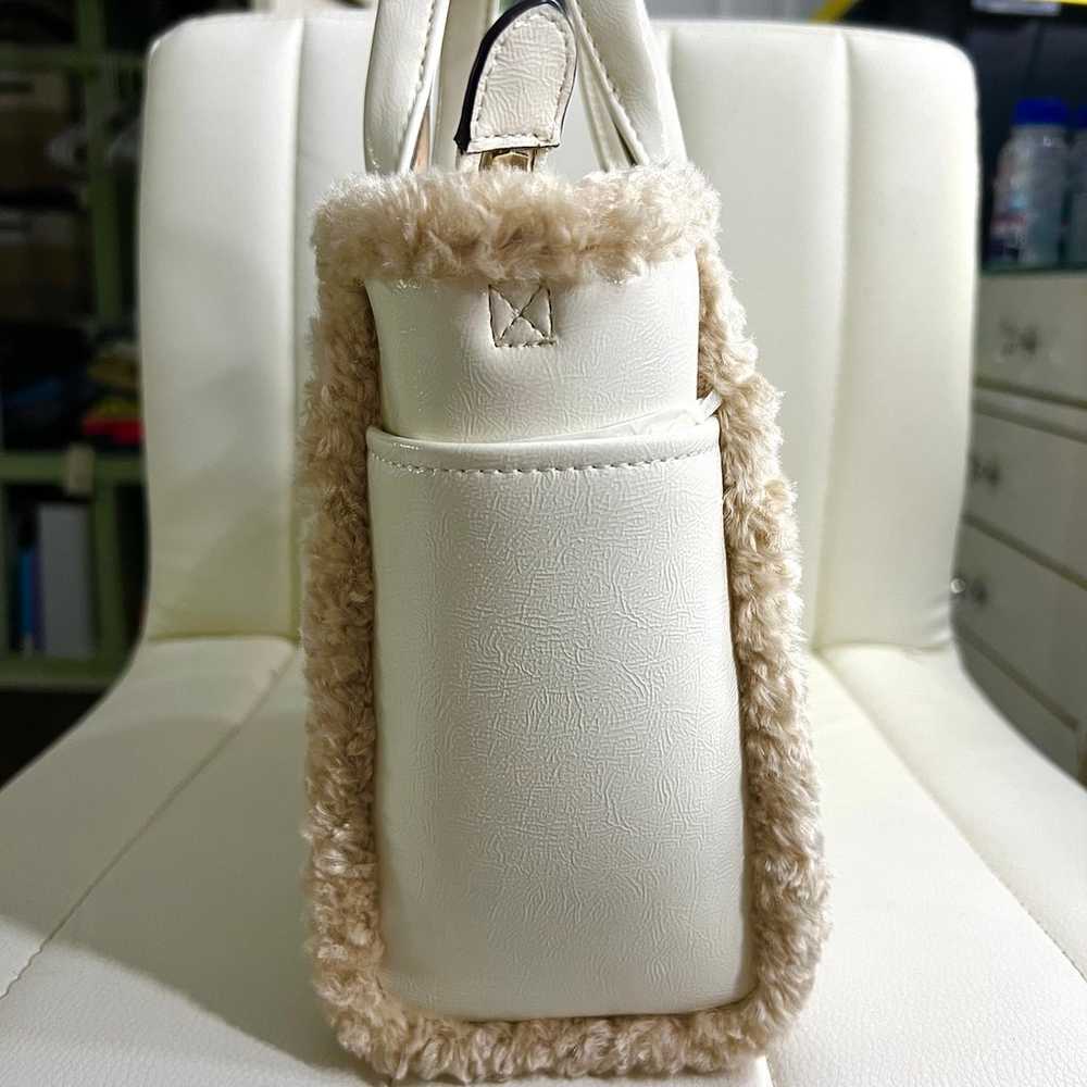 Jett Faux Shearling Small Tote - image 3