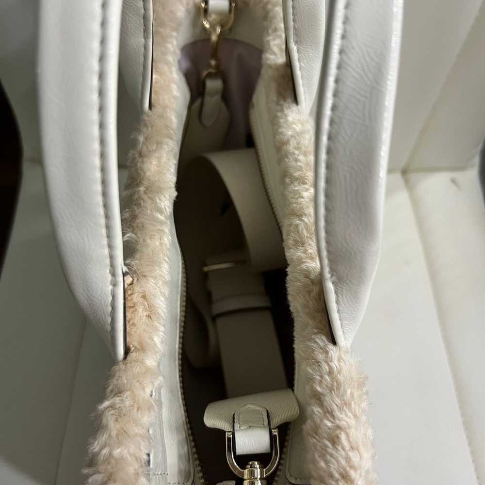 Jett Faux Shearling Small Tote - image 5