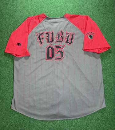 Fubu VTG Y2K Fubu Dirty South XXXL GrayBaseball Je