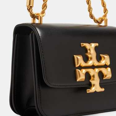 NEW  Eleanor Small Shoulder Bag in Black With Gol… - image 1