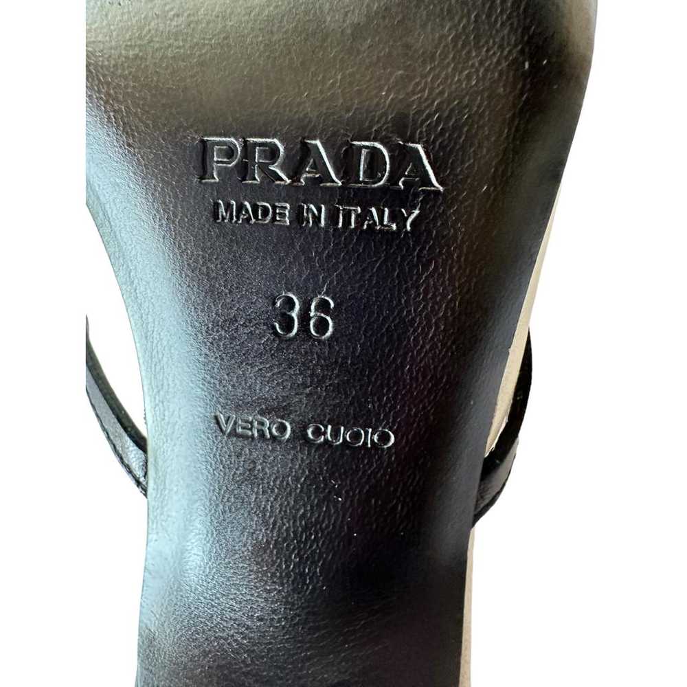 Prada Leather mules & clogs - image 9