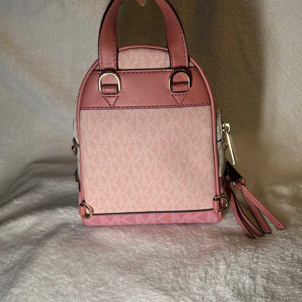 Michael Kors pink Backpack - image 3