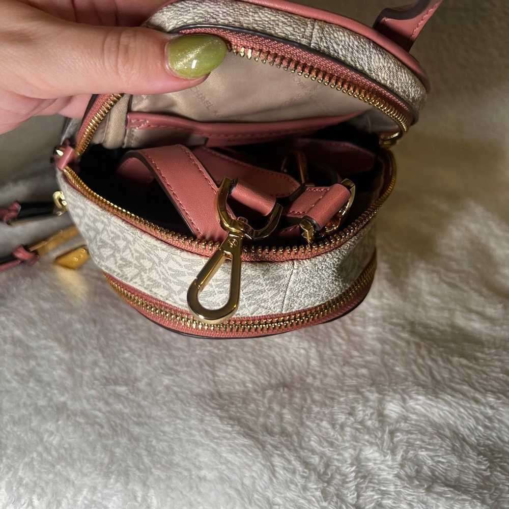 Michael Kors pink Backpack - image 4