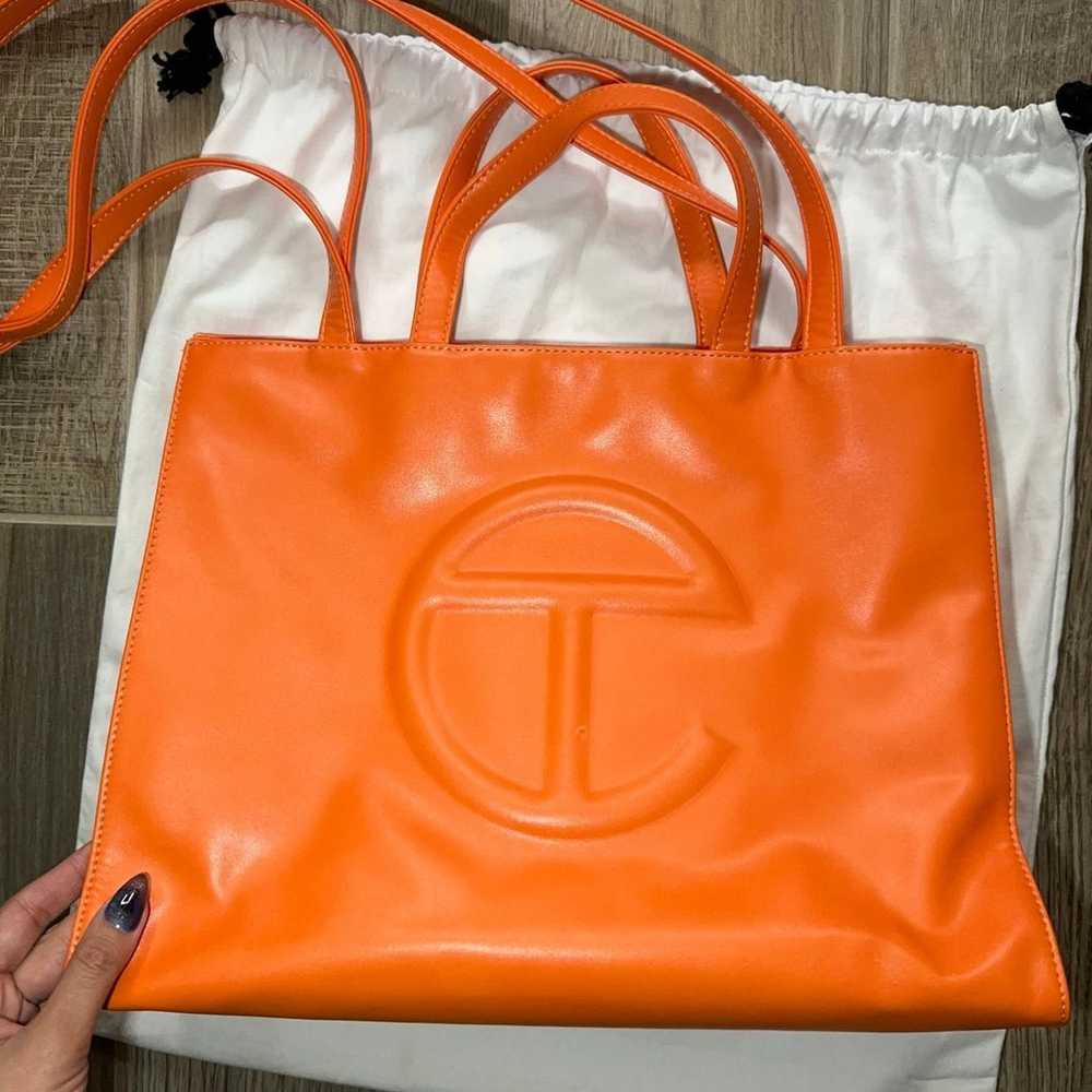 Telfar - Medium Shopping Bag (Orange) - image 2
