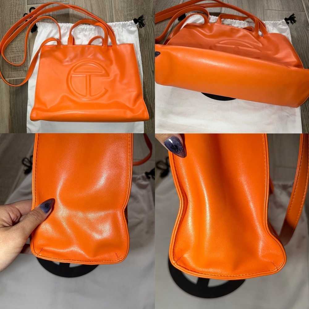 Telfar - Medium Shopping Bag (Orange) - image 4